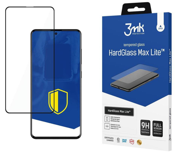 3mk HardGlass MAX Lite do Samsung Galaxy A51 - 536438 - zdjęcie